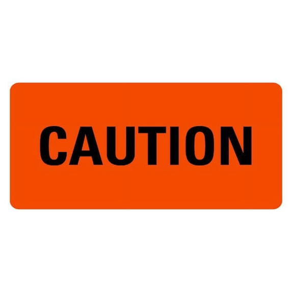 Caution Medical Labels