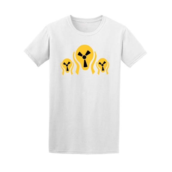Caution Radiation Screams T-Shirt Men -Image by Shutterstock, Male Small