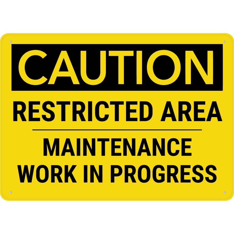 Maintenance Store Sign Office Maintenance Signs Highway Maintenance Sign | UK Safety Store