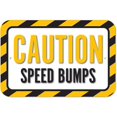 thumbnail image 1 of Caution Speed Bumps Sign, 1 of 1