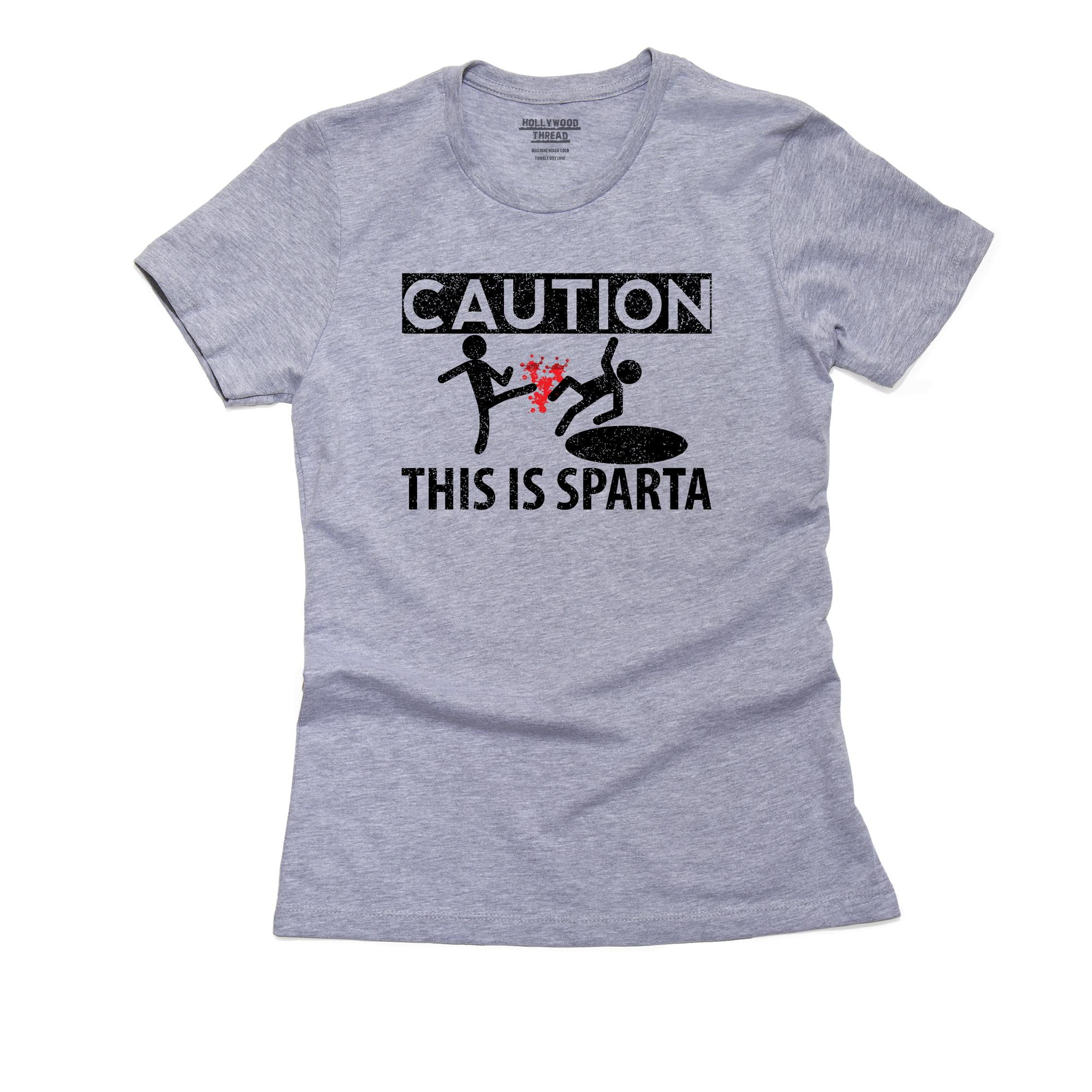 Caution This Is Sparta - Funny Sign | Sticker