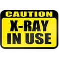 thumbnail image 1 of Caution X Ray in Use Sign, 1 of 1