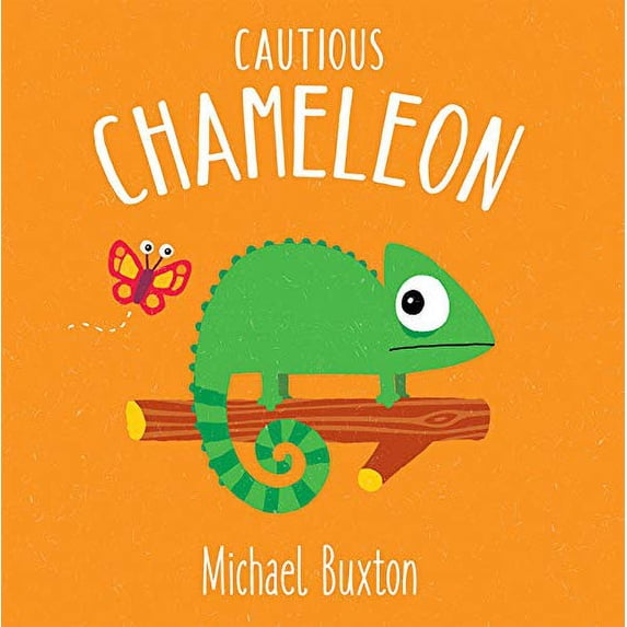 Pre-Owned First-Time Feelings Cautious Chameleon, (Board Book)