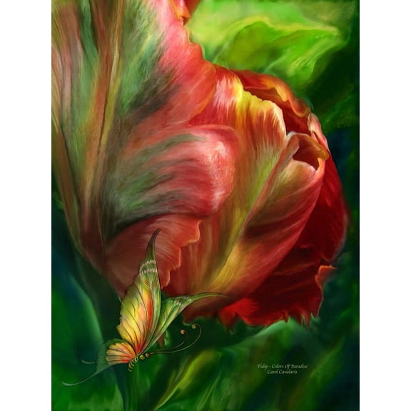 Cavalaris "Tulips-Colors Of Paradise" Glossy Poster