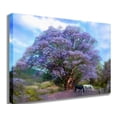 thumbnail image 1 of Cavalaris "Under The Jacaranda" Canvas Print, 1 of 4