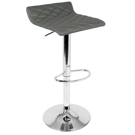 Cavale Contemporary Adjustable Barstool by LumiSource