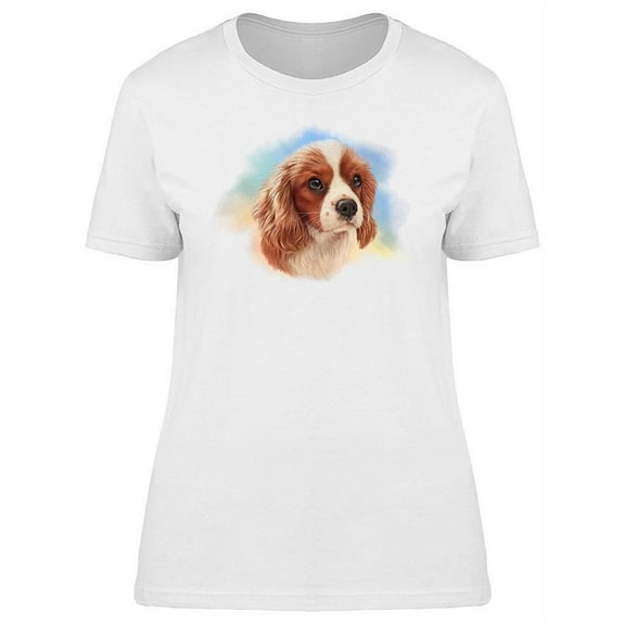 Cavalier King Bredd T-Shirt Women -Image by Shutterstock, Female 3X-Large