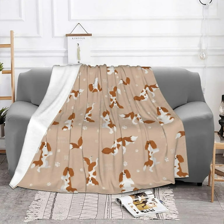 Cavalier king charles spaniel blanket sale