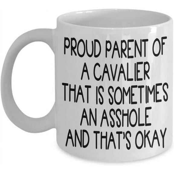 Cavalier King Charles Spaniel Coffee Mug Gift Idea For men Him Dad Coworker Thank you Tea Cup Christmas Xmas