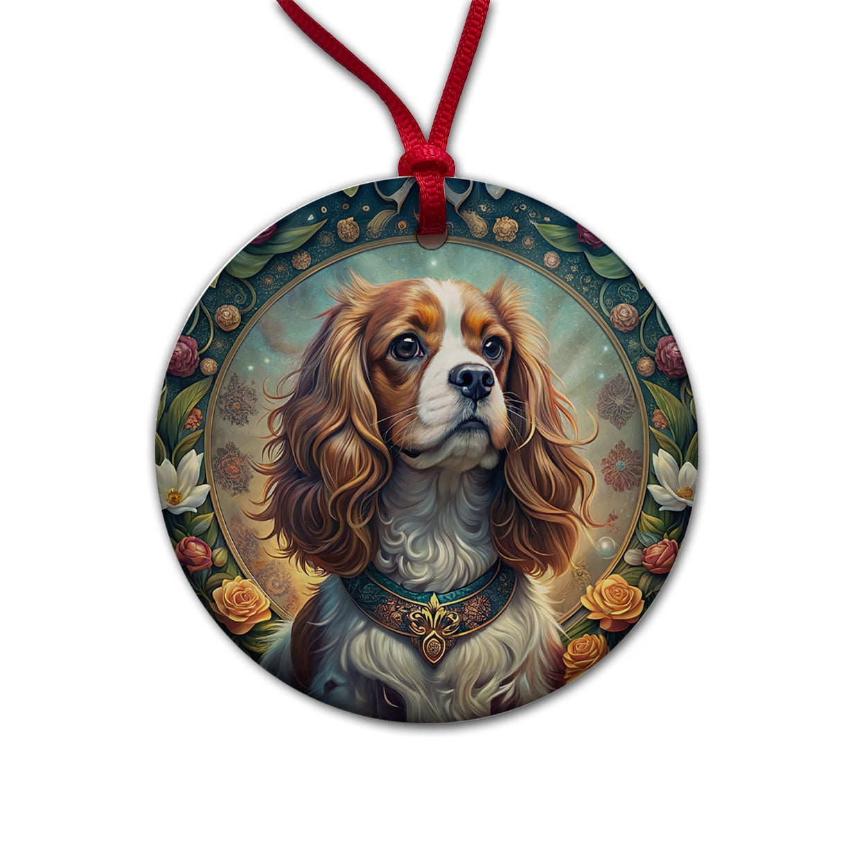 Cavalier King Charles Spaniel Dog Earrings – Cute Christmas Puppy Dangle Earrings For Dog Lovers