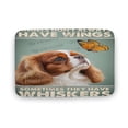 thumbnail image 1 of Cavalier King Charles Spaniel Dog Bathroom Rug Cute Bath Mat, Non-Slip Soft Shower Rug Plush Microfiber Bath Rug, Water Absorbent Thick Shaggy Floor Mats, Machine Washable,16"x24", 1 of 8