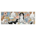 thumbnail image 1 of Cavalier King Charles Spaniel Dog and Flower Kitchen Rug Mat,Kitchen Runner Rugs Non Skid Washable,Decorative Kitchen Floor Mats for Kitchen,Sink,Laundry,17"X47", 1 of 5