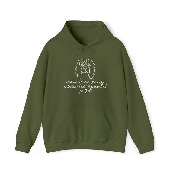 Cavalier King Charles Spaniel Dog Mom Hoodie, Gifts, Hooded Sweatshirt