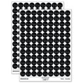 thumbnail image 1 of Cavalier King Charles Spaniel Dog Outline 200+ Round Stickers - Black - Gloss Finish - 0.50" Size, 1 of 3