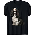 thumbnail image 1 of Cavalier King Charles Spaniel Gifts Dog Pop Art T Shirt, 1 of 5