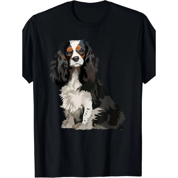 Cavalier King Charles Spaniel Gifts Dog Pop Art T Shirt