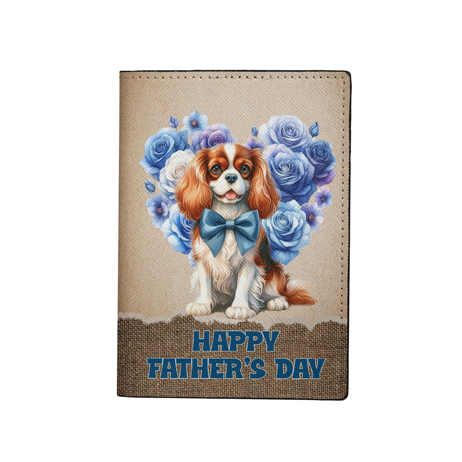 I'm A Cavalier King Charles Spaniel Dad And A Veteran, Nothing Scares Me Happy Father's Day