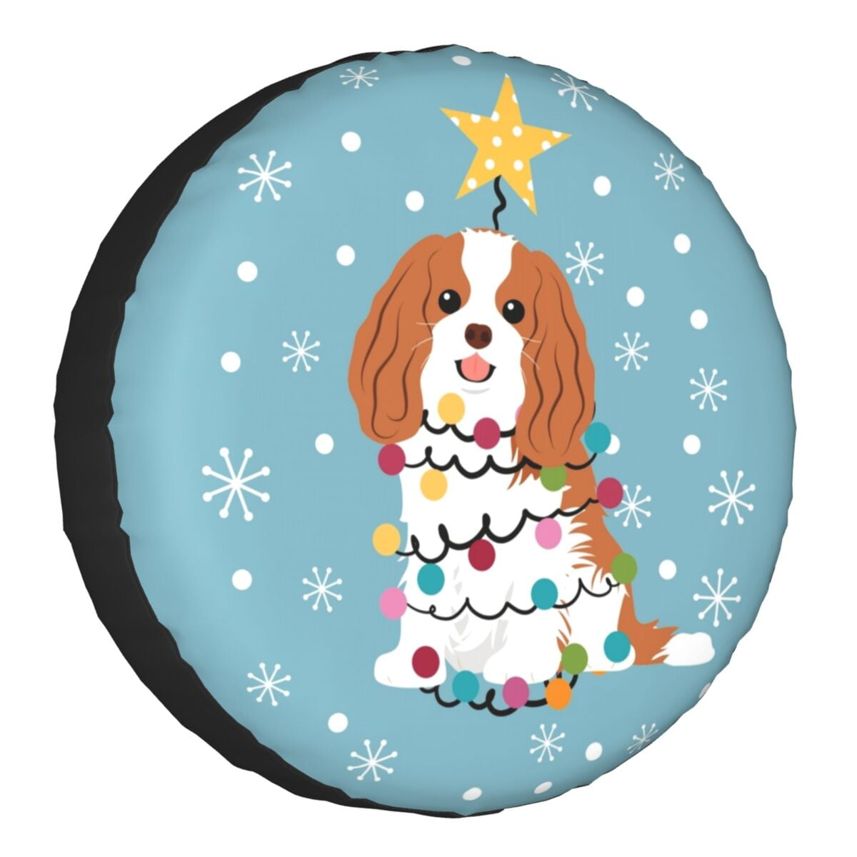 Cavalier King Charles Spaniel Tree Spare Tire Cover for Mitsubishi