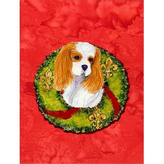 Cavalier Spaniel Flag Garden Size