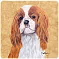 thumbnail image 1 of Cavalier Spaniel Foam Coasters - Set Of 4, 3.5 x 3.5 In., 1 of 1