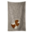 thumbnail image 1 of Cavalier Spaniel In the Kitchen Kitchen Towel, 1 of 4