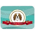 thumbnail image 1 of Cavalier Spaniel Merry Christmas Glass Cutting Board- Large, 1 of 1