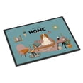 thumbnail image 1 of Cavalier Spaniel Sweet Home Door Mat, 1 of 3