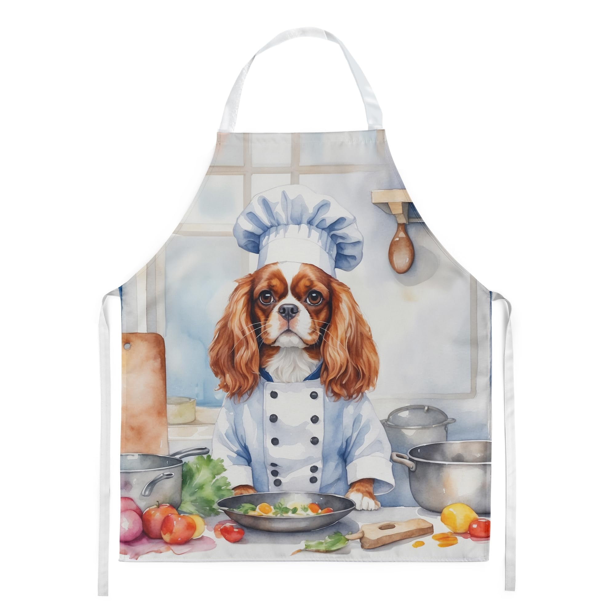 Cavalier Spaniel The Chef Apron 27 in x 30 in