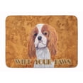 thumbnail image 1 of Cavalier Spaniel Wipe your Paws Machine Washable Memory Foam Mat, 1 of 4