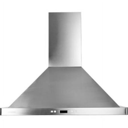 Cavaliere-Euro 30W in. Tempered Glass Canopy Island Range Hood