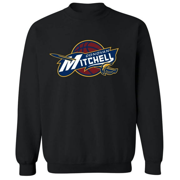 Cavaliers Cavs Donovan Mitchell Logo Crew Neck Sweatshirt ADULT