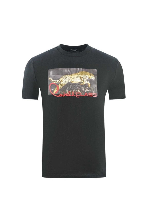 Mens Leopard Logo T-Shirt