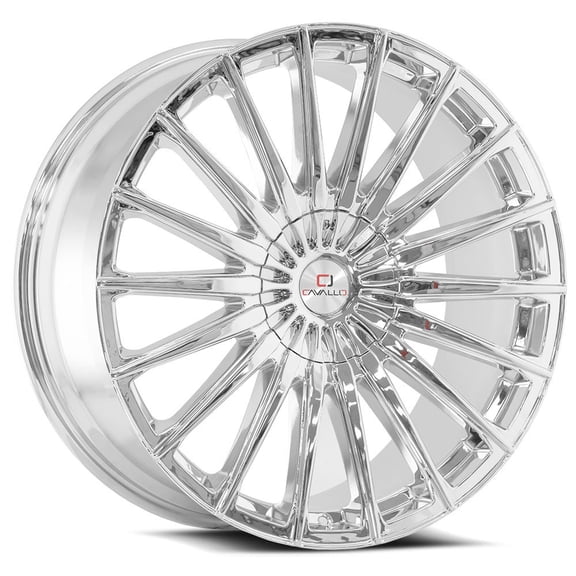 Cavallo CLV-34 5x100/5x114.3 18x8 +35 Nano Chrome