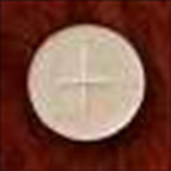 Cavanagh 128767 Commun Whole Wheat Wafers Cross Design 1.12 in. Box of 1000
