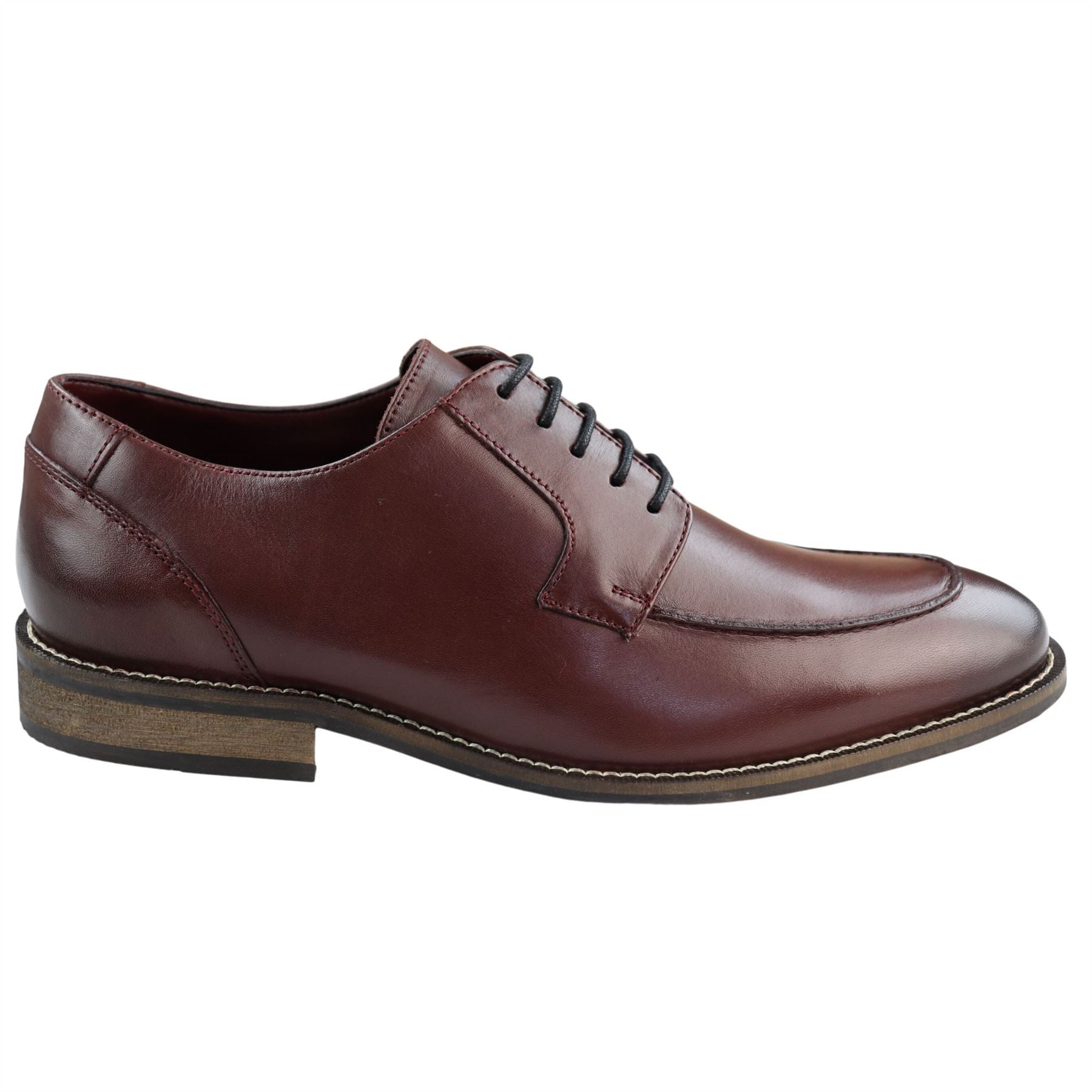 Cavani Rome Mens Leather Cherry Shoes main image 1