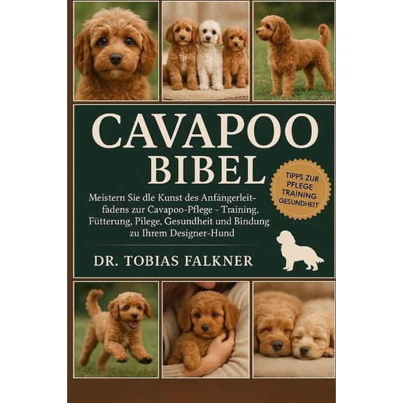 Cavapoo Bibel: Meistern Sie die Kunst des Anfngerleitfadens zur Cavapoo-Pflege - Training, Ftterung, Pflege, Gesundhei, (Paperback)
