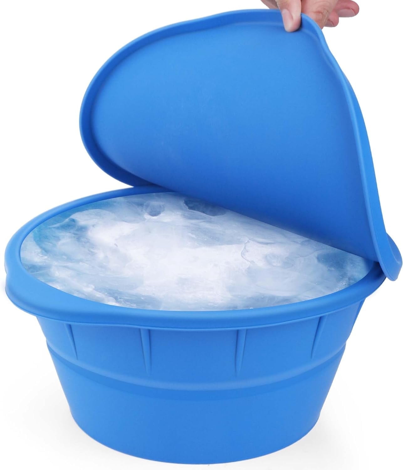 Ubranded Large Ice Cube Moulds with Lid for Ice Baths Cooler and ...