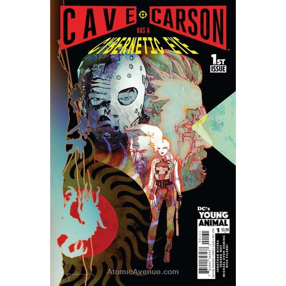 Cave Carson Has a Cybernetic Eye #1B VF ; DC Comic Book