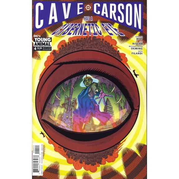Cave Carson Has a Cybernetic Eye #4 VF ; DC Comic Book