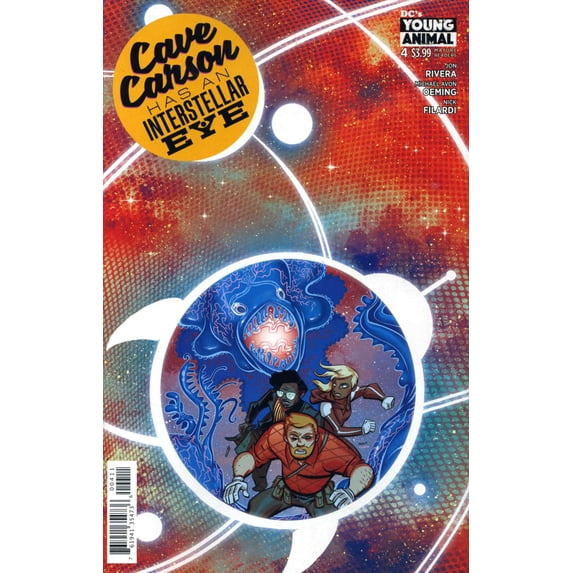 Cave Carson Has an Interstellar Eye #4 VF ; DC Comic Book