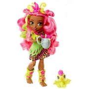 Cave Club Fernessa Doll 8 10-inch Prehistoric Fashion Doll with Dinosaur Pet