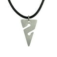 thumbnail image 1 of Cave Diving Pewter Pendant Necklace- Line Arrow Charm | Cave Diver Line Marker For Men and Women | Gifts For Divers, 1 of 8