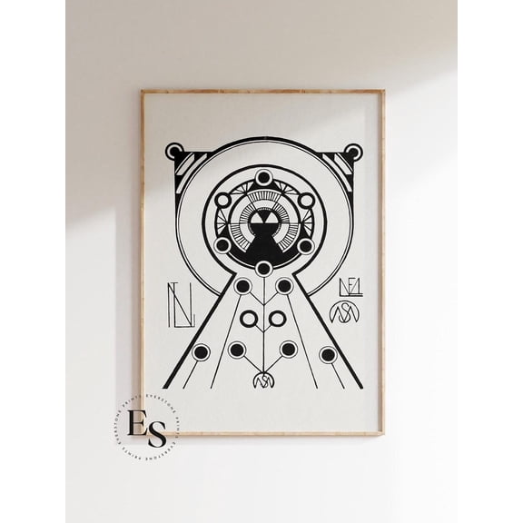 Cave Drawing Stone Age Prehistoric Poster Unframed Paper Print