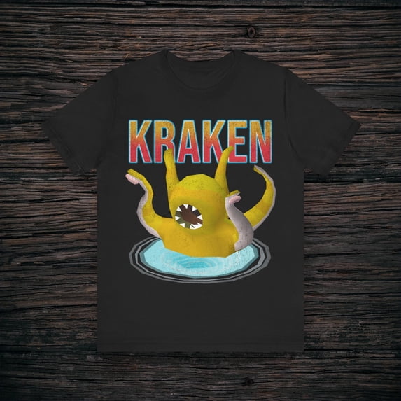 Cave Kraken Runescape T-Shirt, OSRS Gift