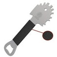 thumbnail image 1 of Cave Tools Bristle-Free Metal .. Grill & Griddle Scraper .. - Includes Bottle Opener .. - Barbeque Brush Substitute .. - BBQ Grill Accessories, .. Stainless Steel, 1 of 4