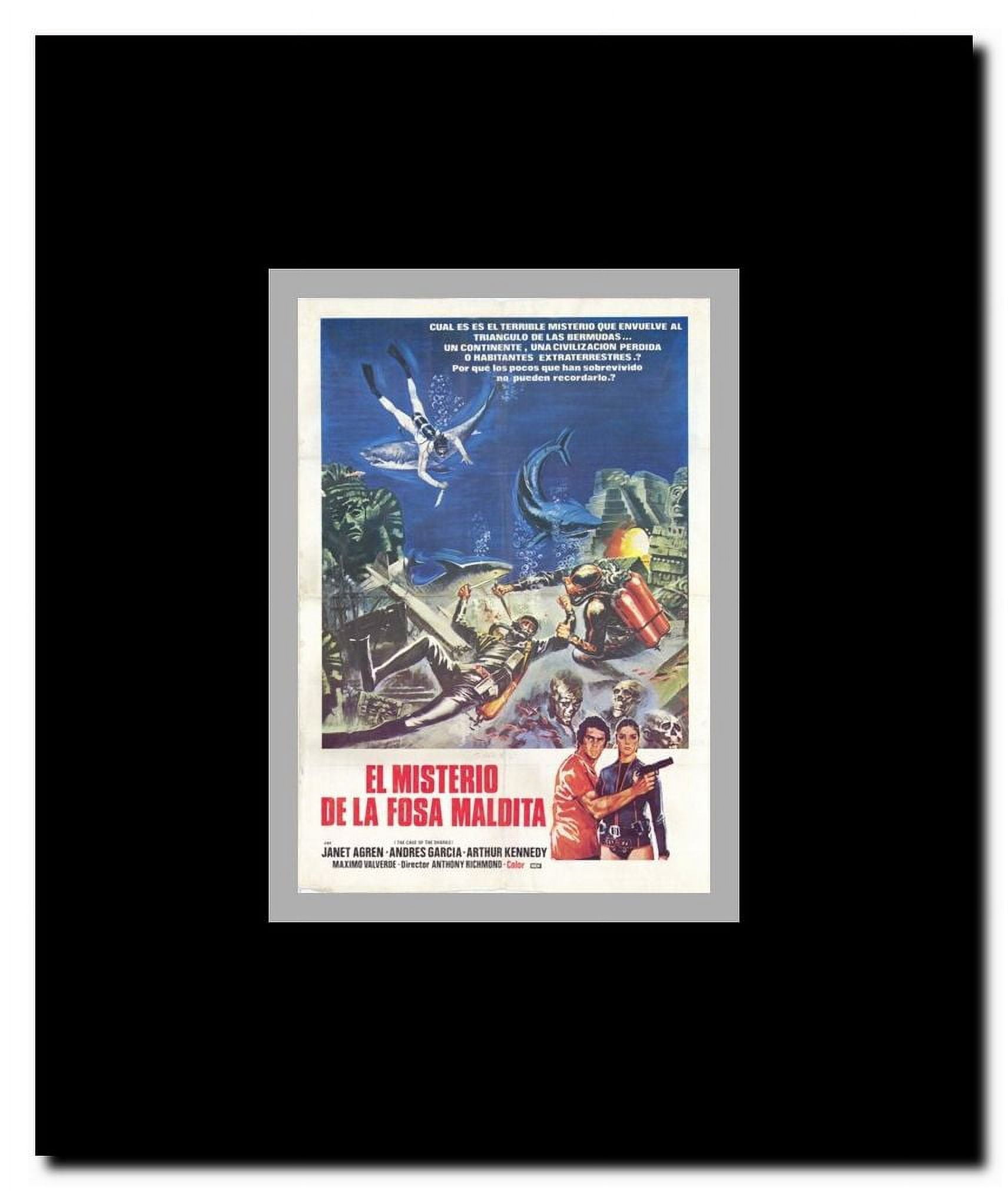 Cave of the Sharks Framed Movie Poster