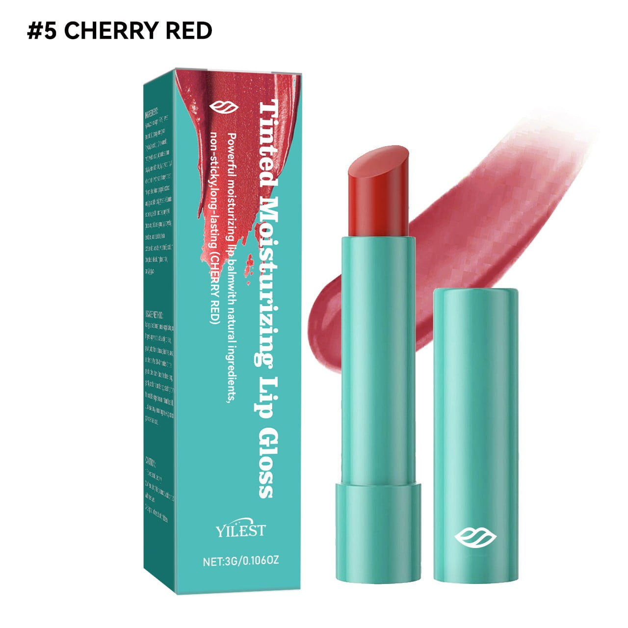 Caveitl Lipstick,Lip Color Lipstick Powerfully Moisturize Lips And