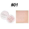 Caveitl Loose Setting Powder,Five Color Setting Loose Powder Pearl Oil