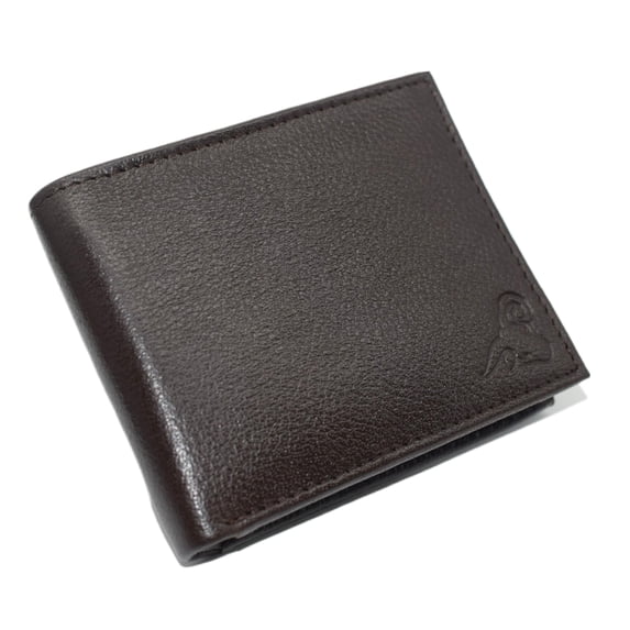 Cavelio Mens RFID Blocking Bifold Wallet Soft Genuine Leather Secure and Durable Billfold with Gift Box for Men Brown