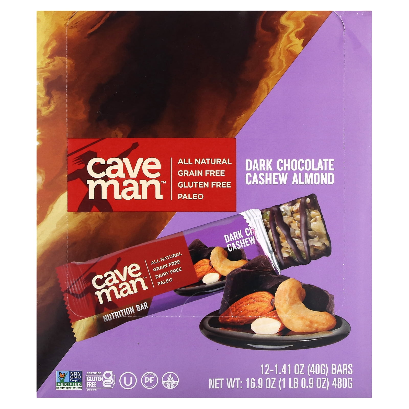 Caveman Foods Caveman Nutrition Bar, 1.4 oz